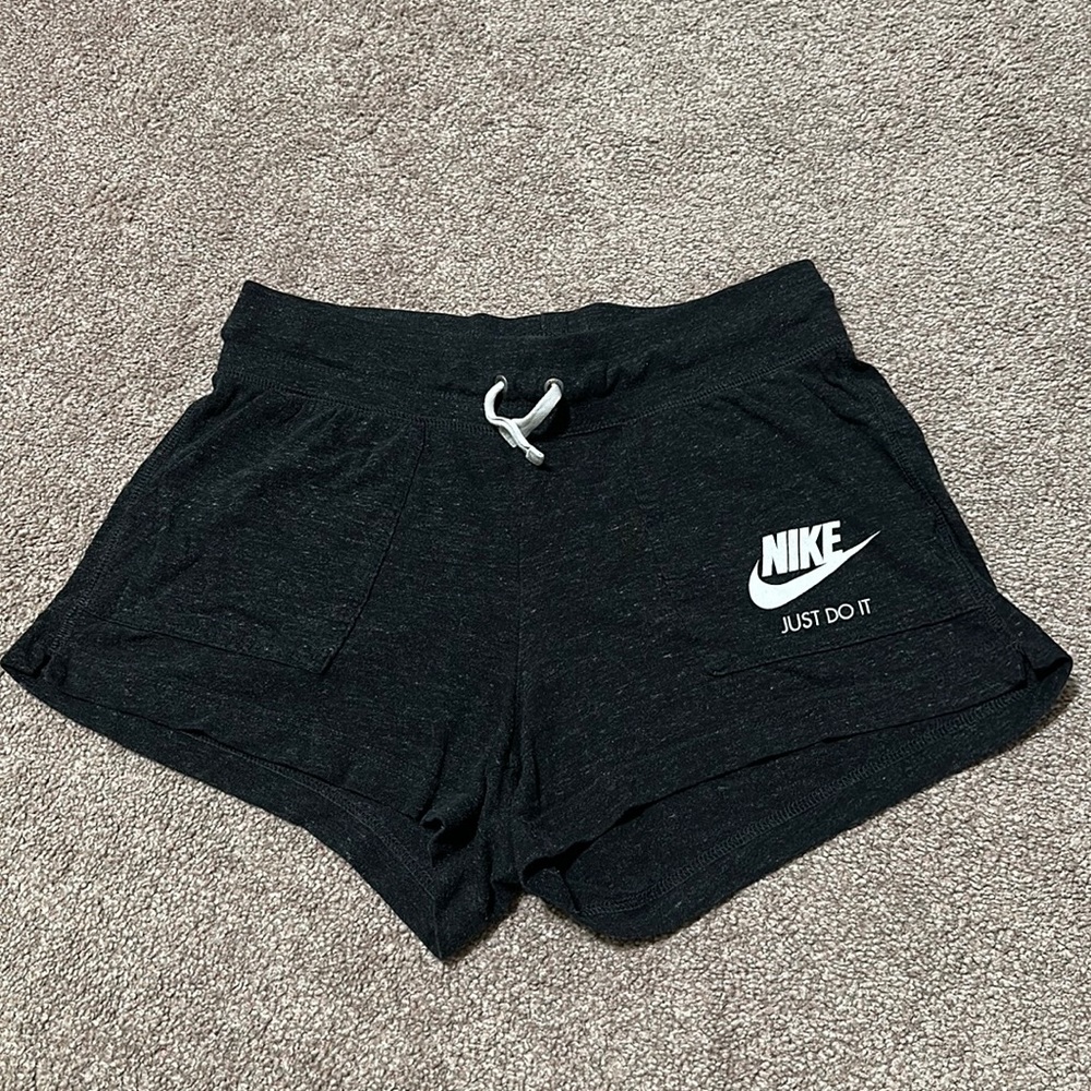 Charcoal nike shorts. Size medium